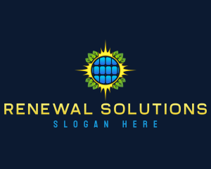 Natural Solar Power logo design