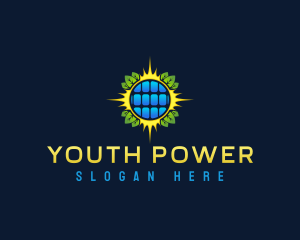 Natural Solar Power logo design