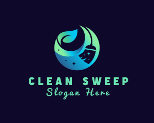 Natural Eco Cleaning logo design