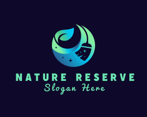 Natural Eco Cleaning logo design