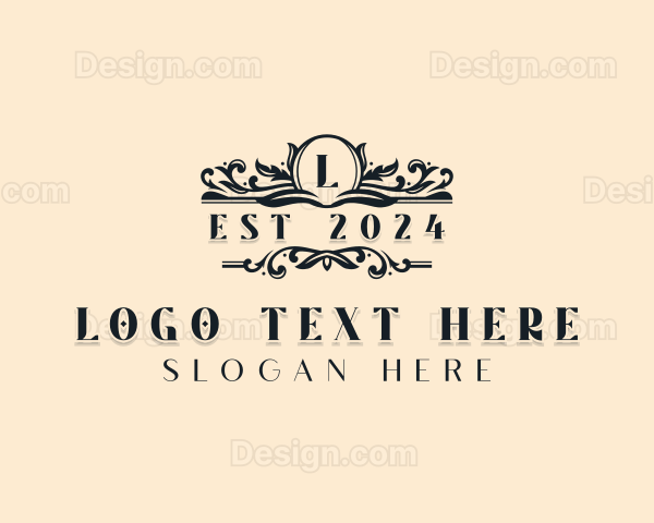 Stylish Wedding Event Logo