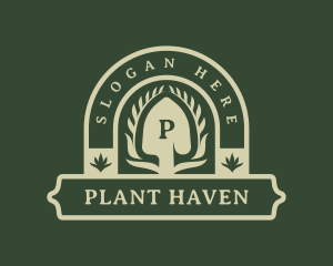 Shovel Plant Agriculture logo design