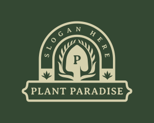 Shovel Plant Agriculture logo design