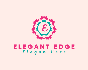 Floral Festive Decor logo design