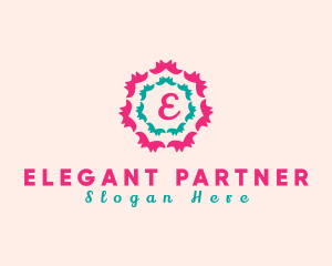 Floral Festive Decor logo design