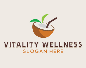 Coconut Healthy Juice logo