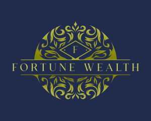 Ornament Royalty Wealth logo design