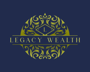 Ornament Royalty Wealth logo design