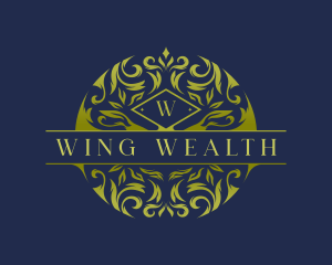 Ornament Royalty Wealth logo design