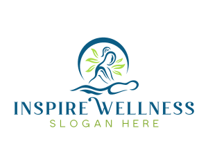 Therapy Wellness Massage logo design