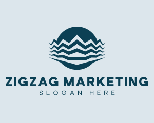 Zigzag Business Finance logo design