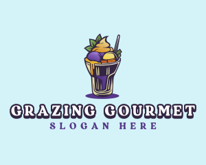 Dessert Ice Cream logo design