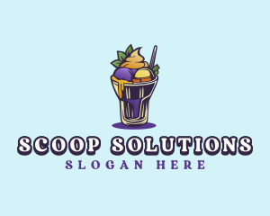 Dessert Ice Cream logo design