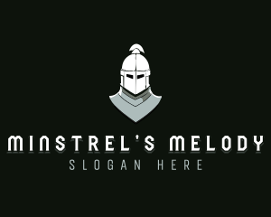 Medieval Knight Armor logo design