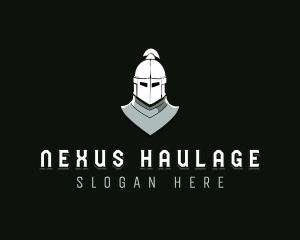 Medieval Knight Armor logo design