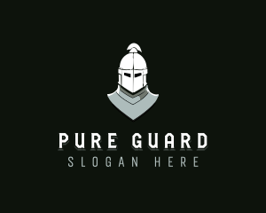 Medieval Knight Armor logo design