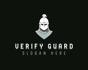 Medieval Knight Armor logo design