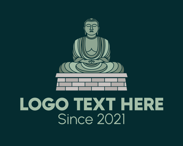 Buddhist logo example 4