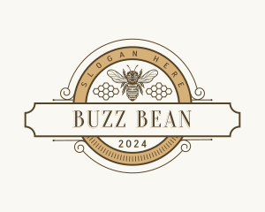 Bee Hive Apiary logo design