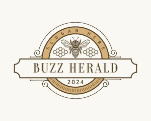 Bee Hive Apiary logo design