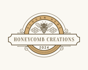 Bee Hive Apiary logo design