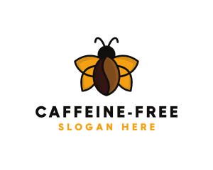 Bug Coffee Bean logo design