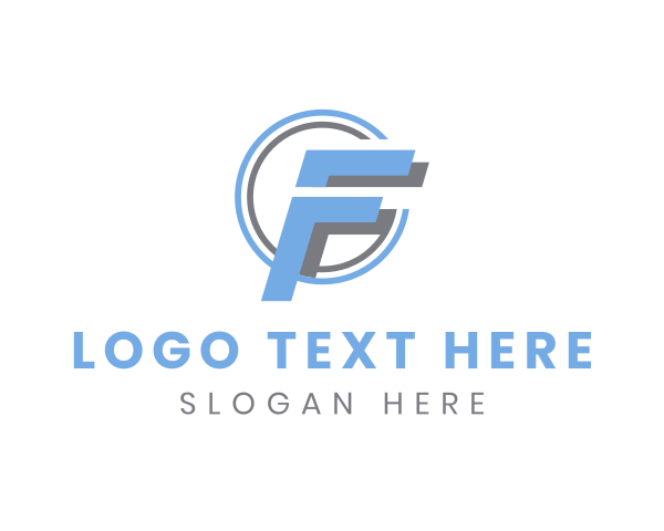 Creative Business Letter F logo