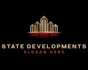 Real Estate Building  Builder Developer logo design