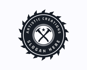 Carpentry Repair Badge logo