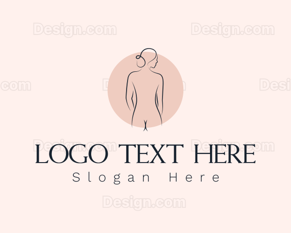 Nude Woman Spa Logo