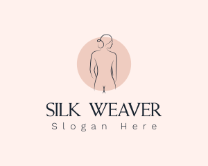 Nude Woman Spa logo design