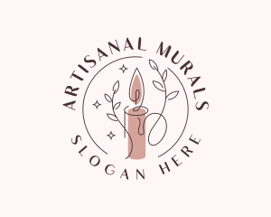 Candle Maker Candlelight logo design