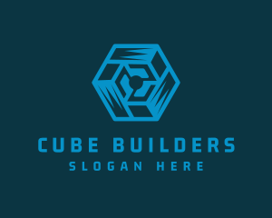 AI Cube Technology logo design