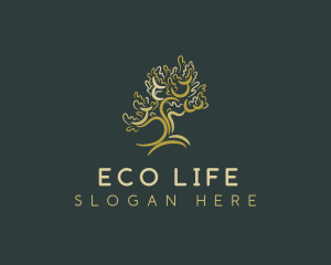 Forest Nature Tree logo design