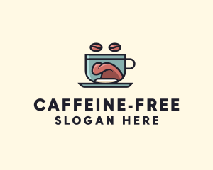 Coffee Tongue Cup logo design