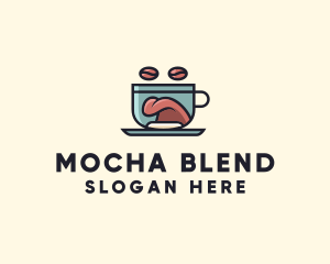 Coffee Tongue Cup logo design