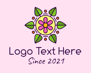 Leaf Flower Lantern  logo