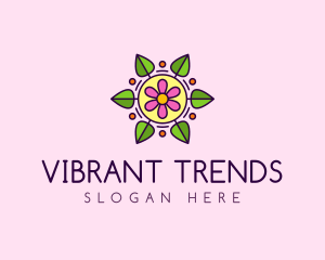 Leaf Flower Lantern  logo