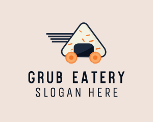 Ongiri Rice Food Delivery logo design