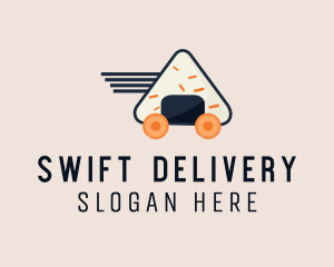 Ongiri Rice Food Delivery logo design