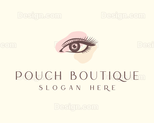 Pretty Eyelashes Makeup Logo