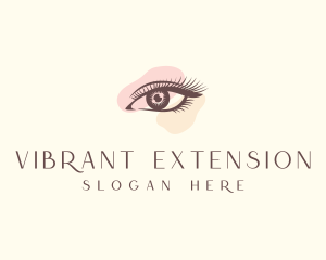 Pretty Eyelashes Makeup  logo design