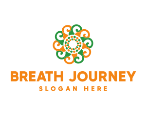 Spiral Flower Pattern logo