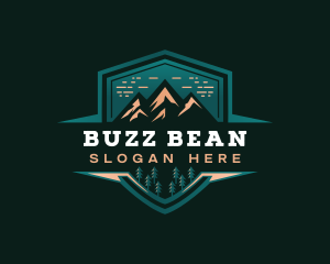 Summit Peak Campsite logo design