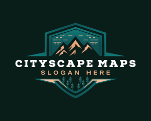 Summit Peak Campsite logo design