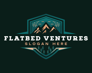 Summit Peak Campsite logo design