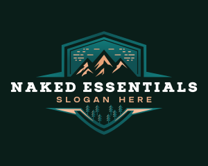 Summit Peak Campsite logo design