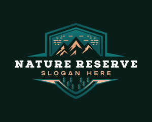 Summit Peak Campsite logo design