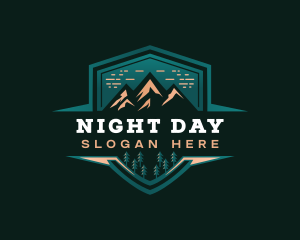 Summit Peak Campsite logo design