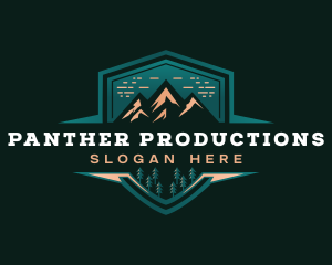 Summit Peak Campsite logo design